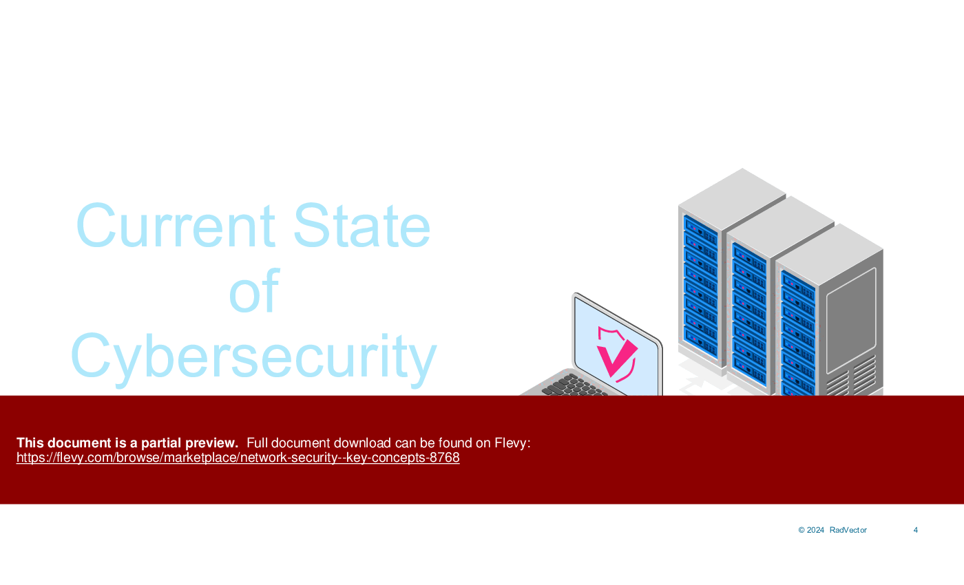 Network Security - Key Concepts (87-slide PPT PowerPoint presentation (PPTX)) Preview Image