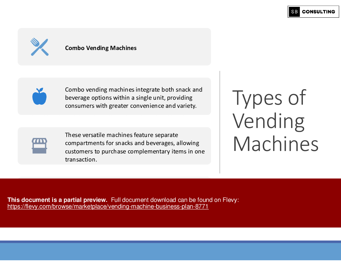 Vending Machine Business Plan (354-slide PPT PowerPoint presentation (PPTX)) Preview Image