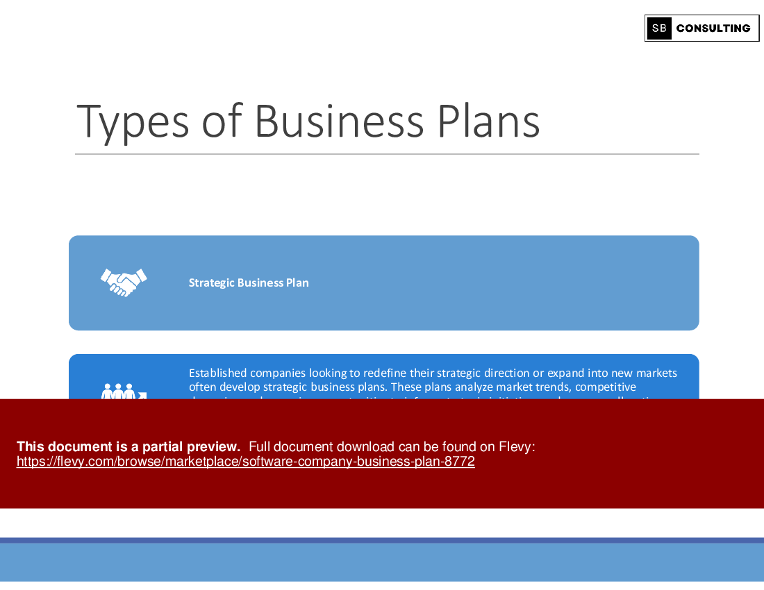 Software Company Business Plan (357-slide PPT PowerPoint presentation (PPTX)) Preview Image