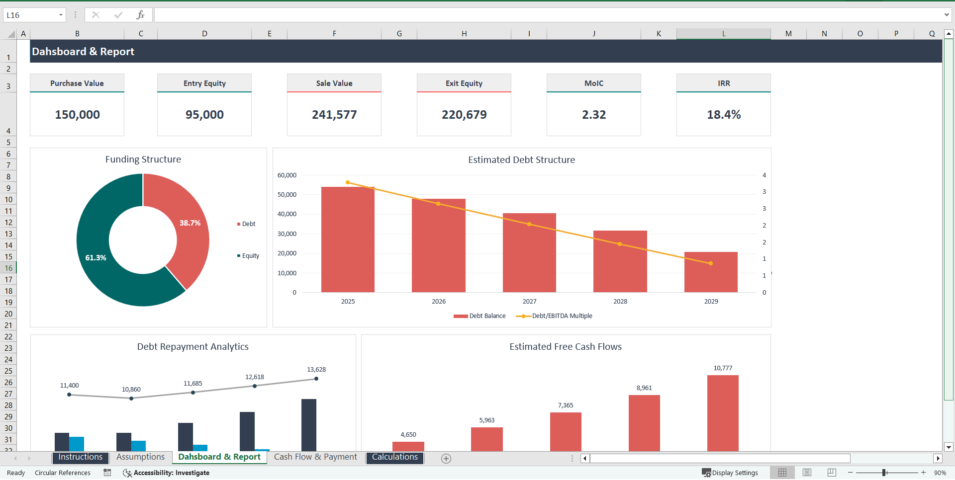 LBO Calculator