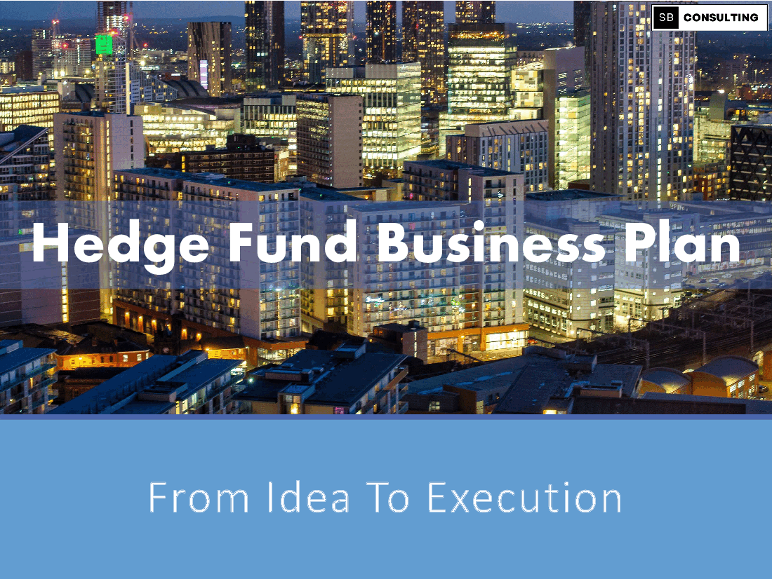 Hedge Fund Business Plan (340-slide PPT PowerPoint presentation (PPTX)) Preview Image