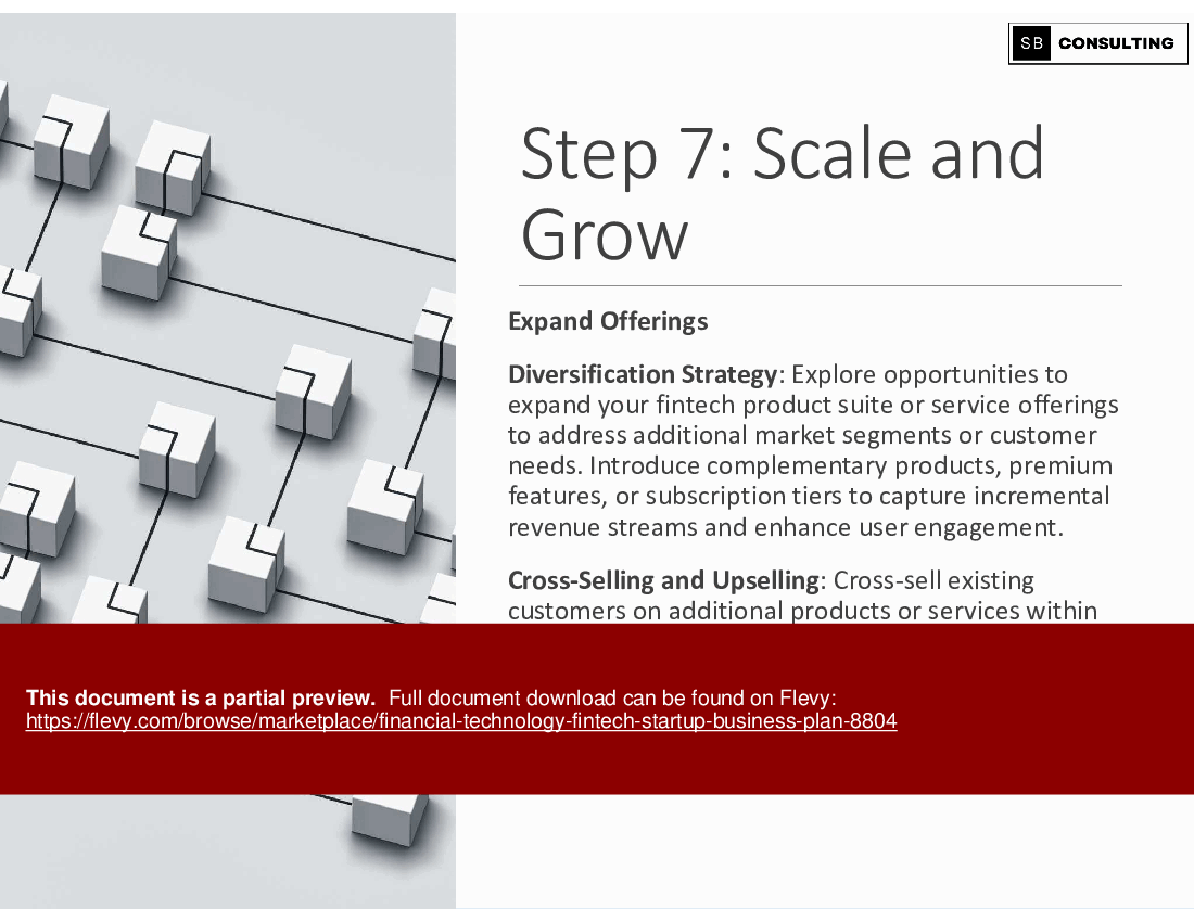 Financial Technology (FinTech) Startup Business Plan (337-slide PPT PowerPoint presentation (PPTX)) Preview Image