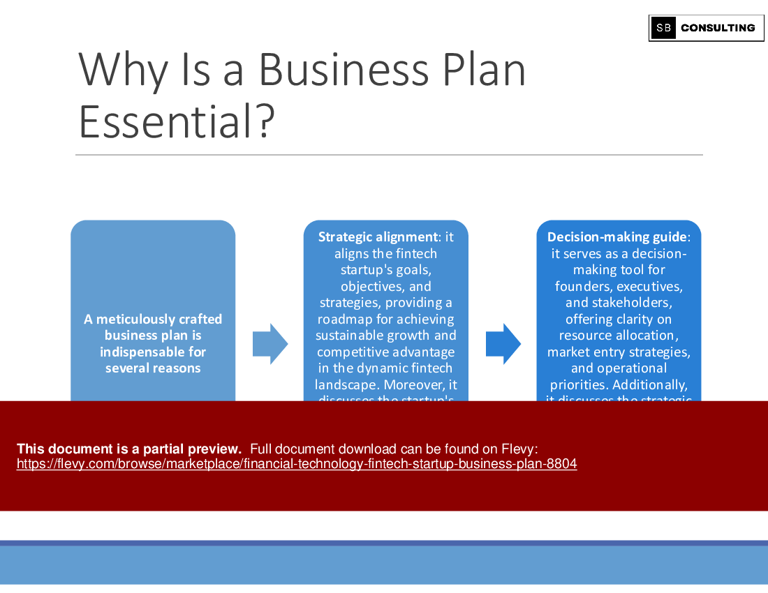 Financial Technology (FinTech) Startup Business Plan (337-slide PPT PowerPoint presentation (PPTX)) Preview Image