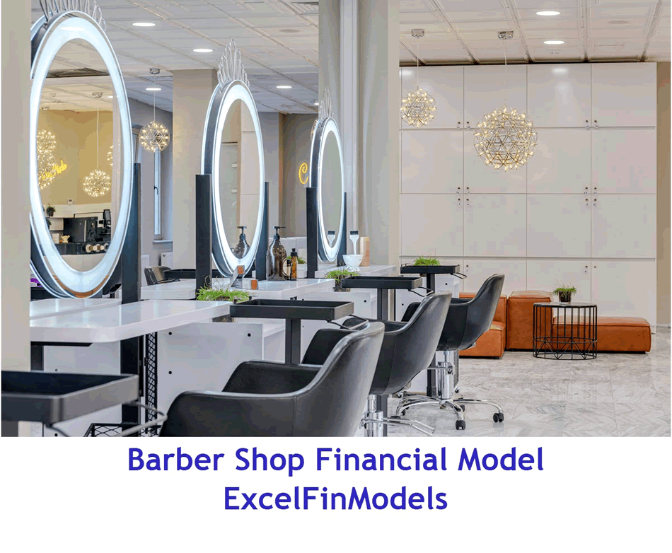 Barber Shop Financial Model (Excel template (XLSX)) Preview Image