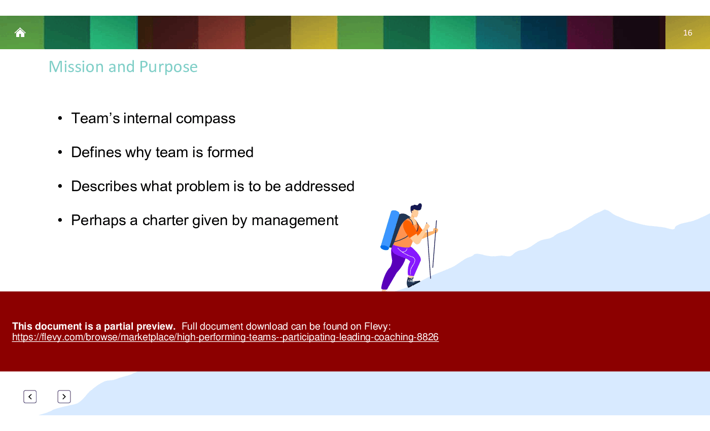 High Performing Teams - Participating, Leading, Coaching (72-slide PPT PowerPoint presentation (PPTX)) Preview Image