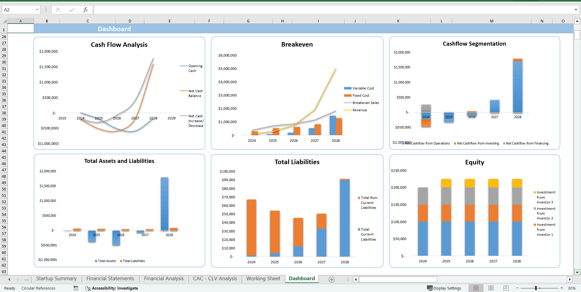 Digital Medical Assistant Excel Financial Model (Excel template (XLSX)) Preview Image