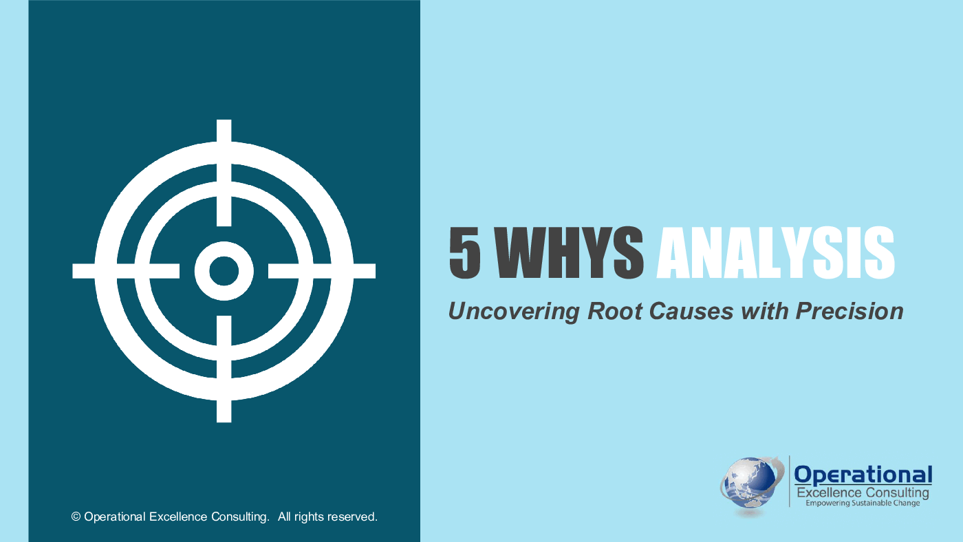 5 Whys Analysis Toolkit (54-slide PPT PowerPoint presentation (PPTX)) Preview Image