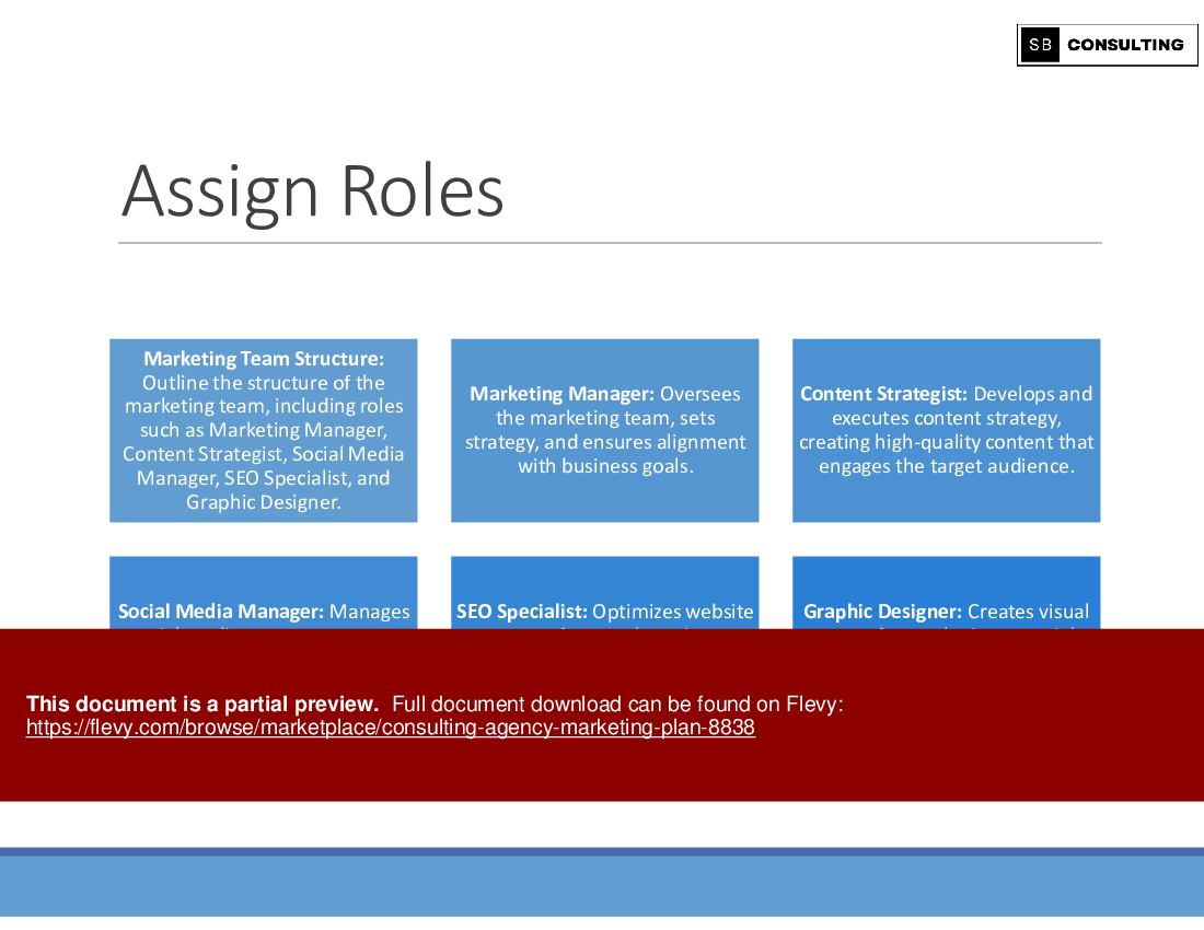 Consulting Agency Marketing Plan (362-slide PPT PowerPoint presentation (PPTX)) Preview Image