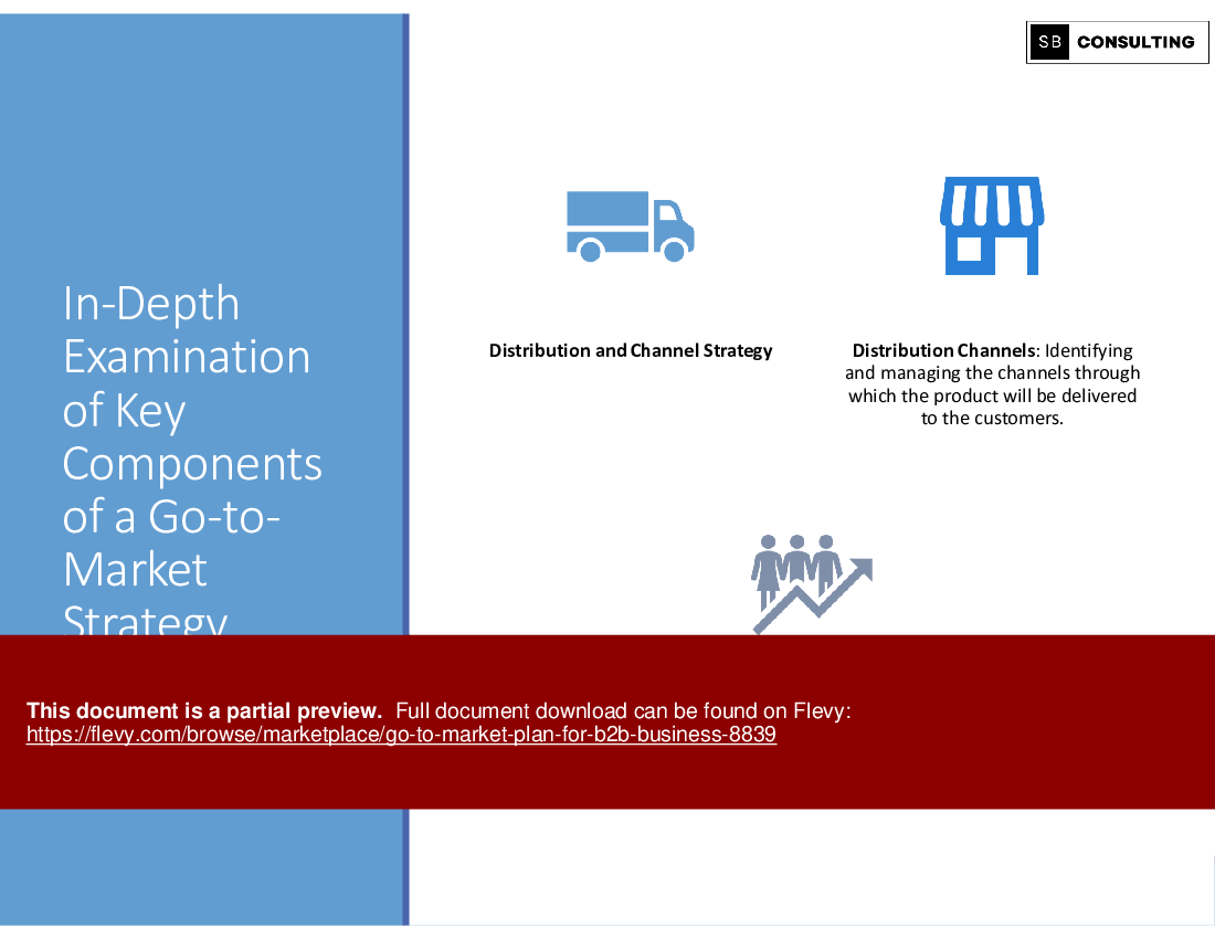 Go-To-Market Plan for B2B Business (385-slide PPT PowerPoint presentation (PPTX)) Preview Image