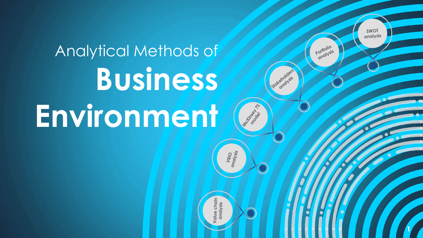 Analytical Methods of Business Environment (70-slide PPT PowerPoint presentation (PPTX)) Preview Image