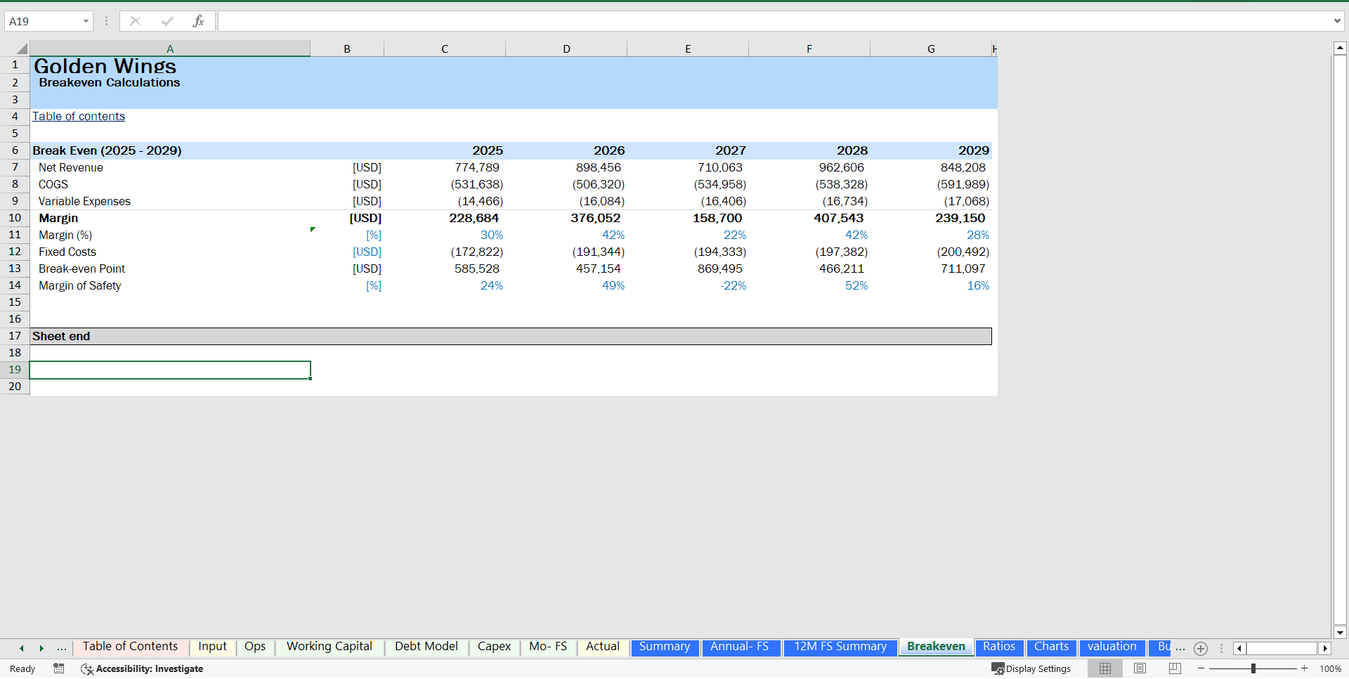 Layer Poultry Farm Financial Projection Model (Excel template (XLSX)) Preview Image