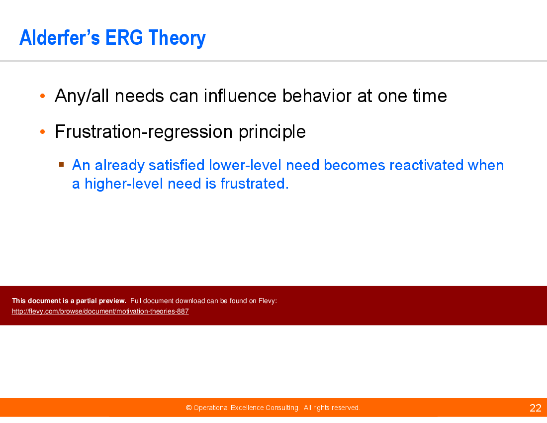 Motivation Theories (76-slide PowerPoint presentation (PPTX)) Preview Image