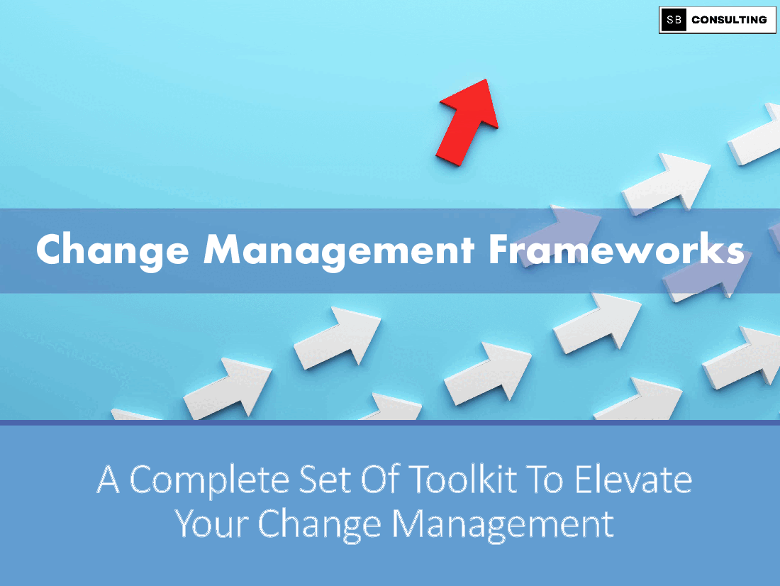 Change Management Frameworks (943-slide PPT PowerPoint presentation (PPTX)) Preview Image