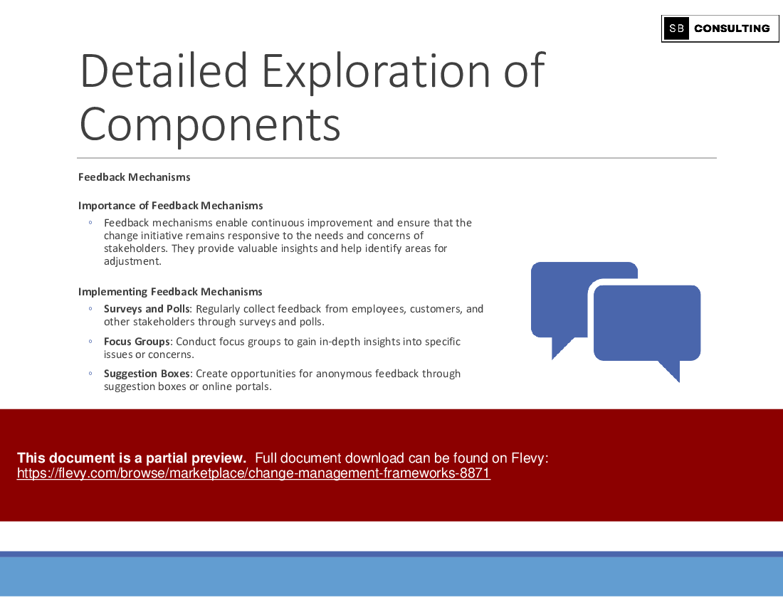 Change Management Frameworks (943-slide PPT PowerPoint presentation (PPTX)) Preview Image