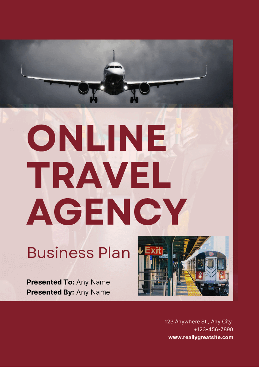 Online Travel Agency Business Plan (42-page PDF document) Preview Image