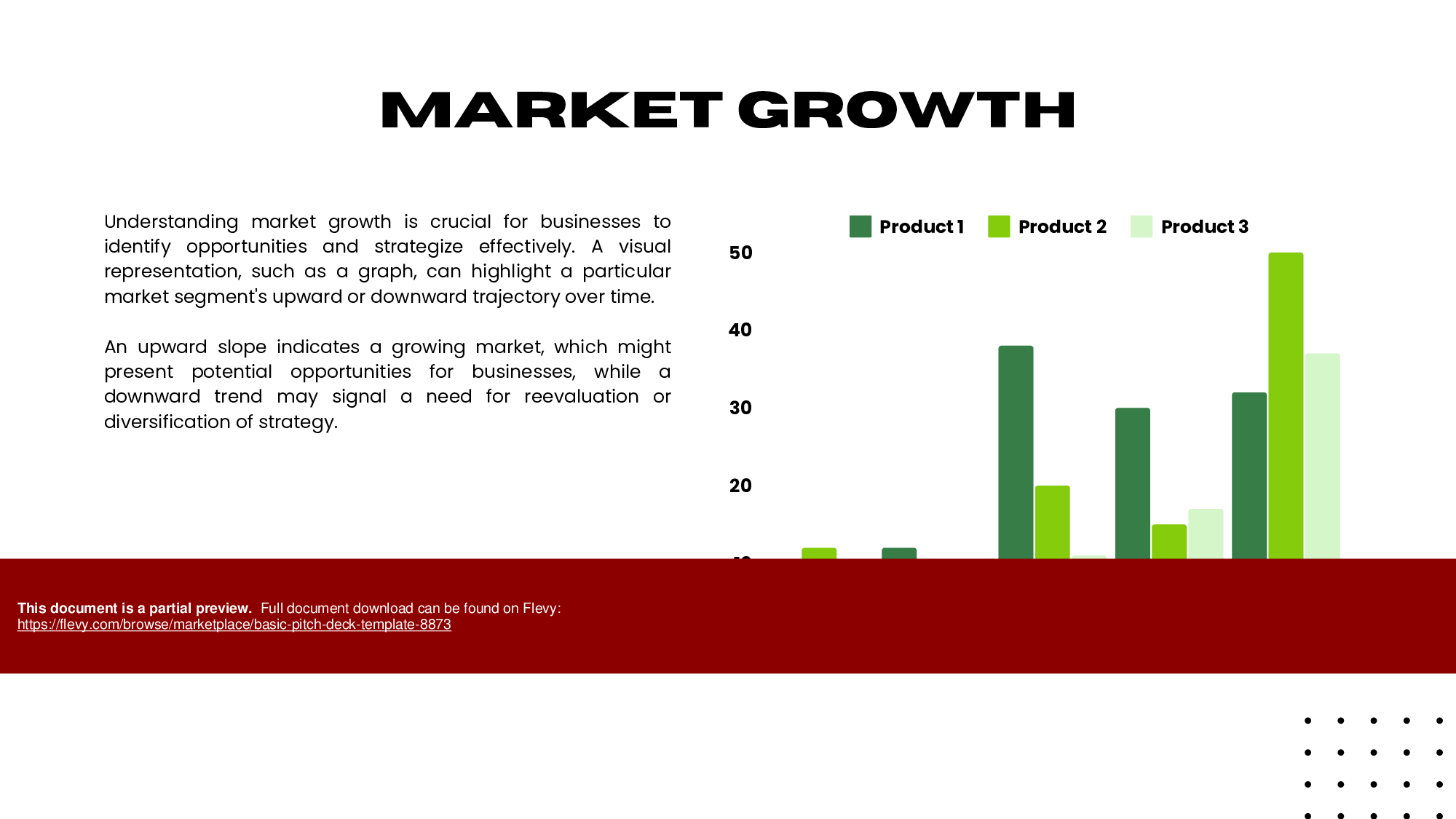 Basic Pitch Deck Template (34-page PDF document) Preview Image