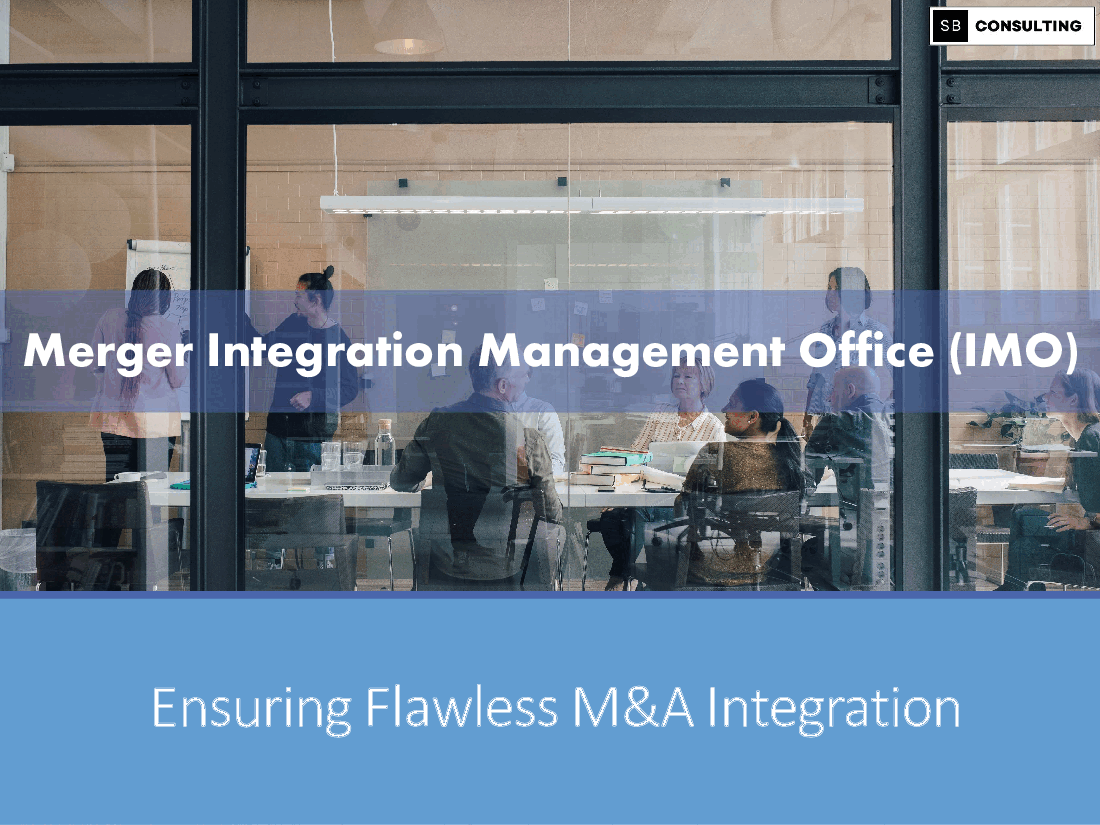 Merger Integration Management Office (IMO) Toolkit