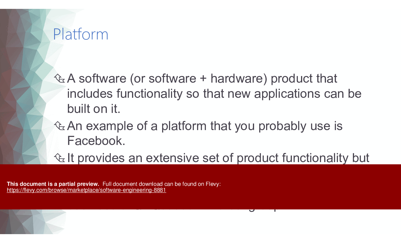 Software Engineering (433-slide PPT PowerPoint presentation (PPTX)) Preview Image