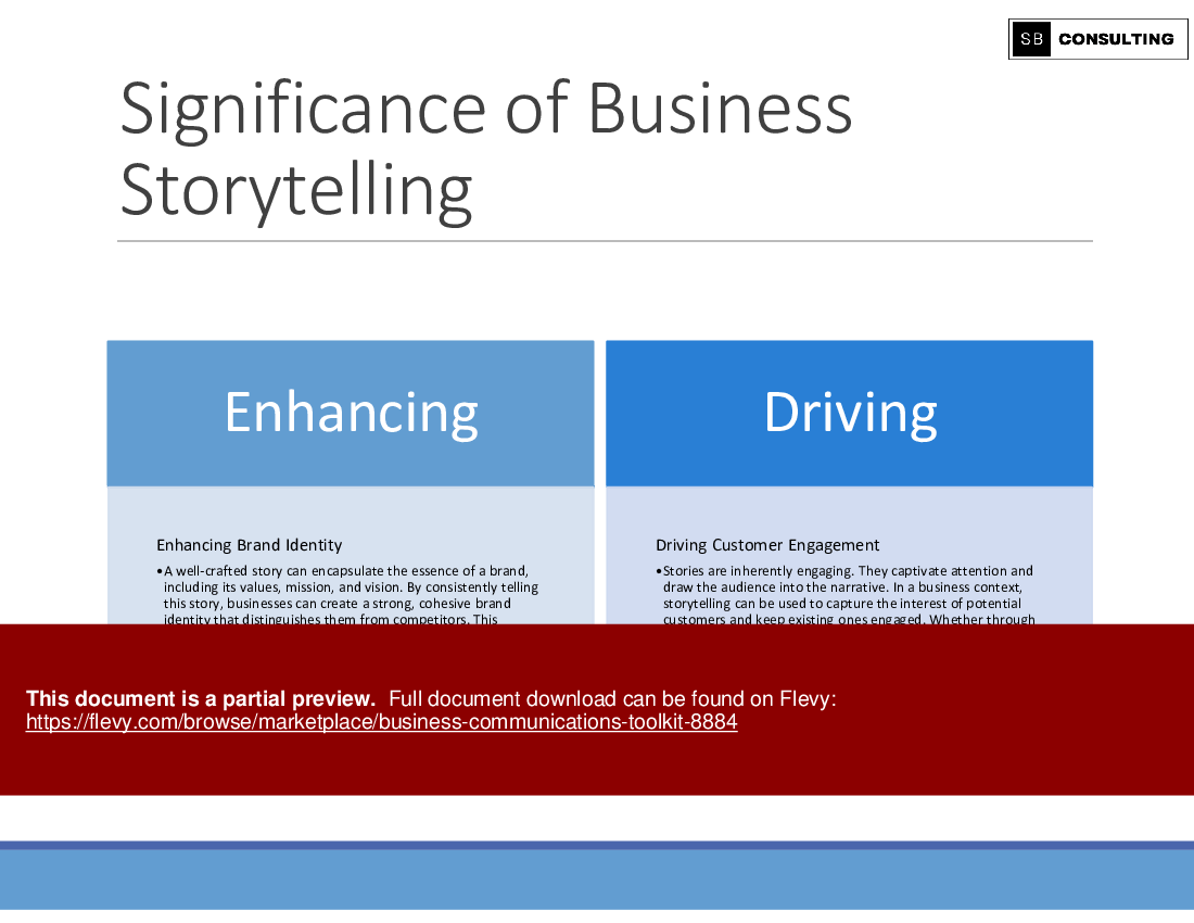 Business Communications Toolkit (240-slide PPT PowerPoint presentation (PPTX)) Preview Image