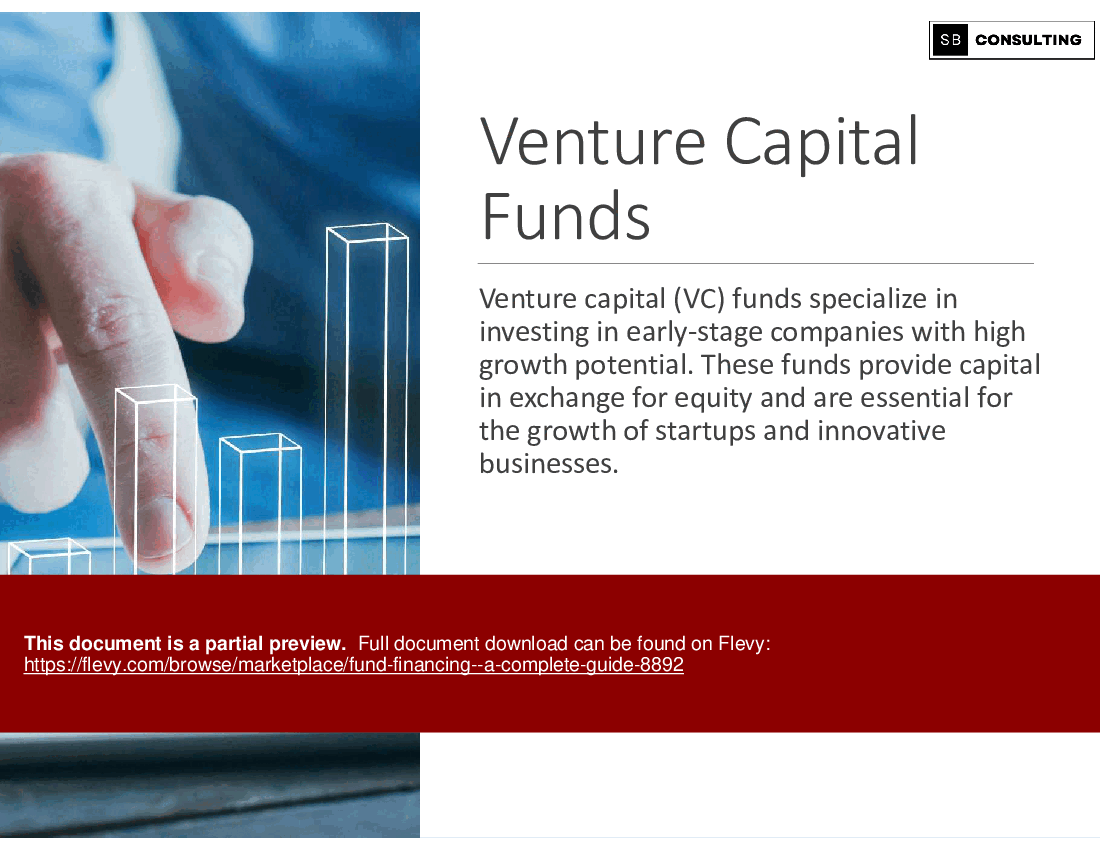 Fund Financing - A Complete Guide (242-slide PPT PowerPoint presentation (PPTX)) Preview Image