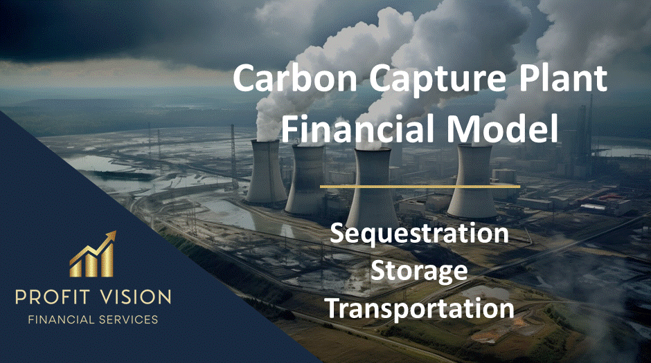 Carbon Capture Plant (Sequestration, Storage, Transportation) (Excel template (XLSX)) Preview Image