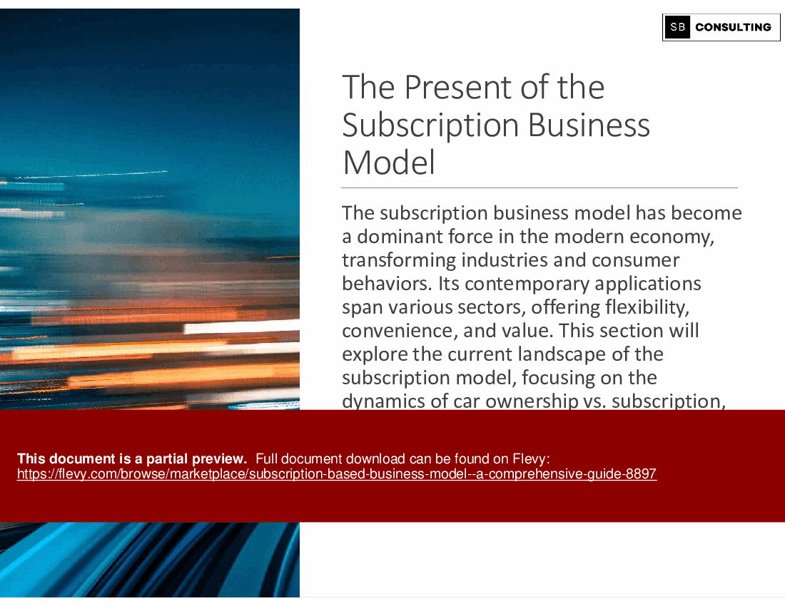 Subscription Based Business Model - A Comprehensive Guide (257-slide PPT PowerPoint presentation (PPTX)) Preview Image