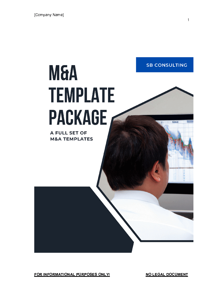 Ultimate M&A Template Package