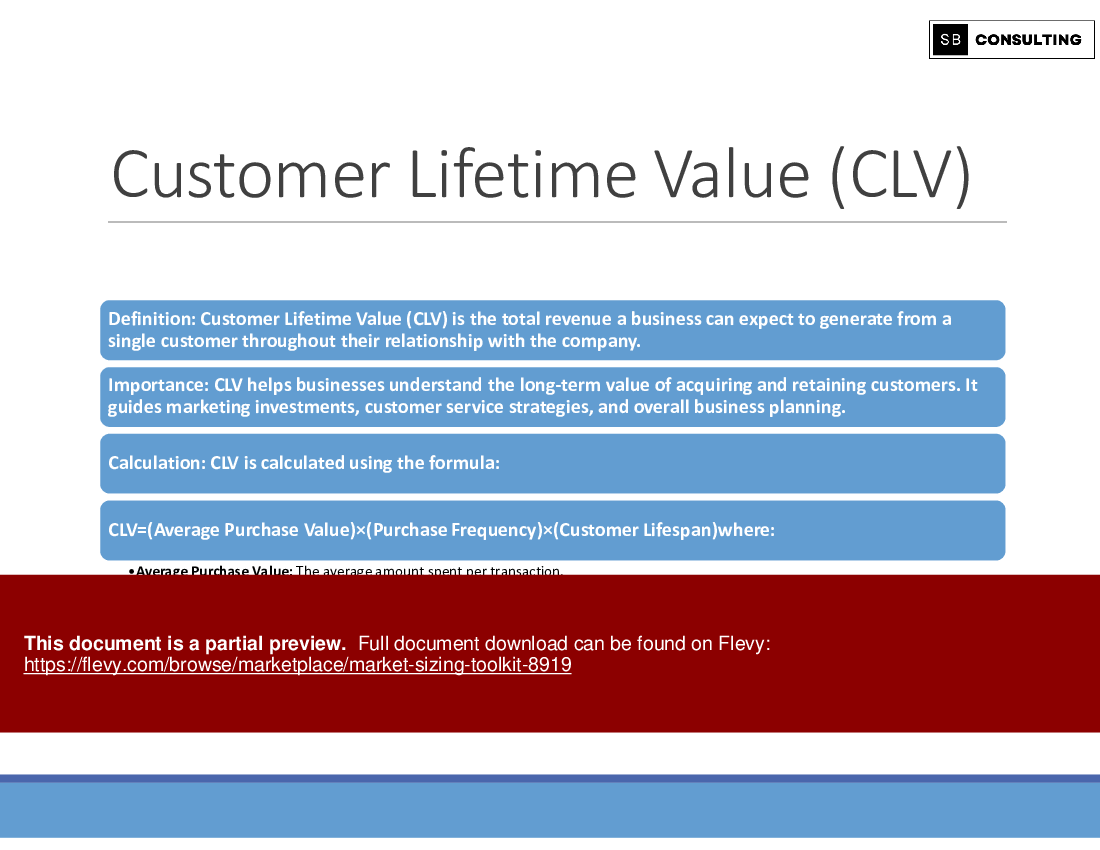 Market Sizing Toolkit (313-slide PPT PowerPoint presentation (PPTX)) Preview Image