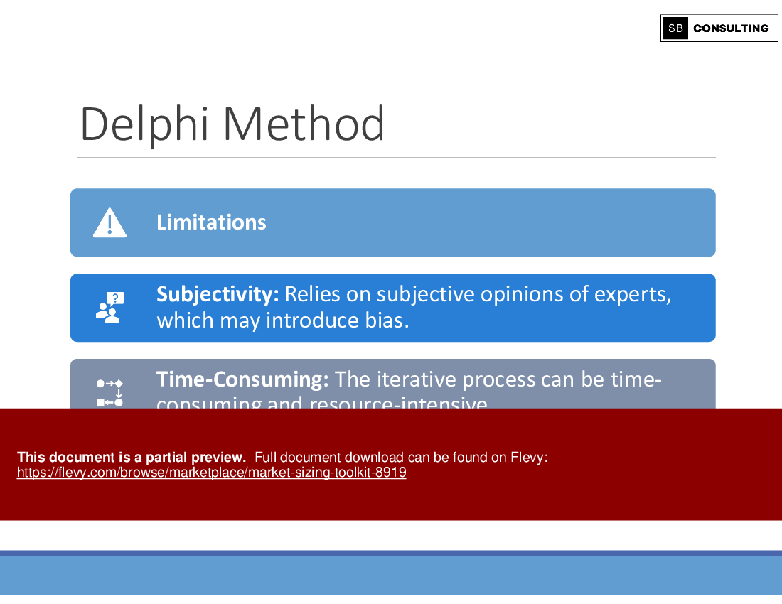 Market Sizing Toolkit (313-slide PPT PowerPoint presentation (PPTX)) Preview Image