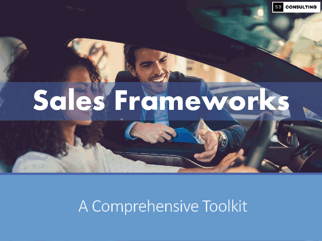 Sales Frameworks (640-slide PPT PowerPoint presentation (PPTX)) Preview Image