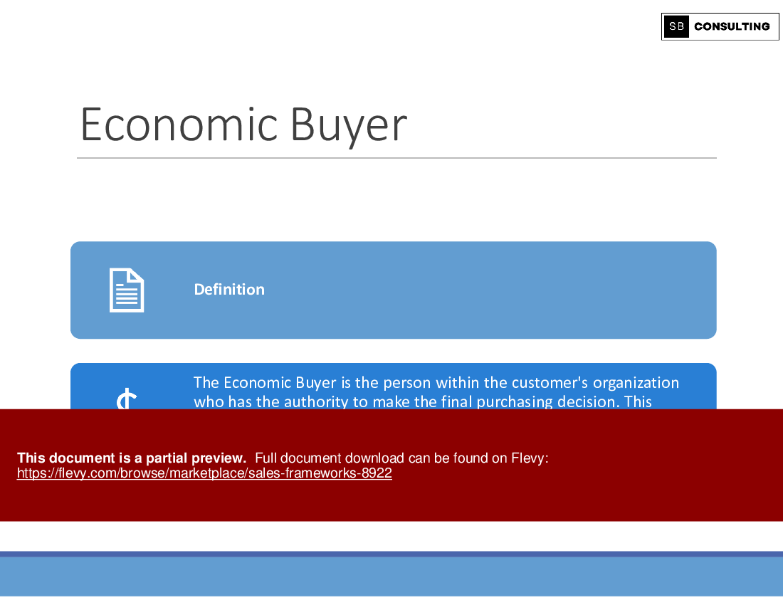 Sales Frameworks (640-slide PPT PowerPoint presentation (PPTX)) Preview Image