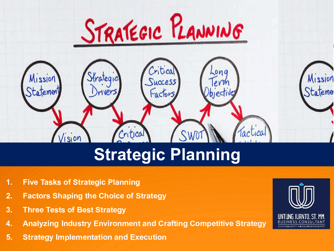 Strategic Planning (53-slide PPT PowerPoint presentation (PPTX)) Preview Image