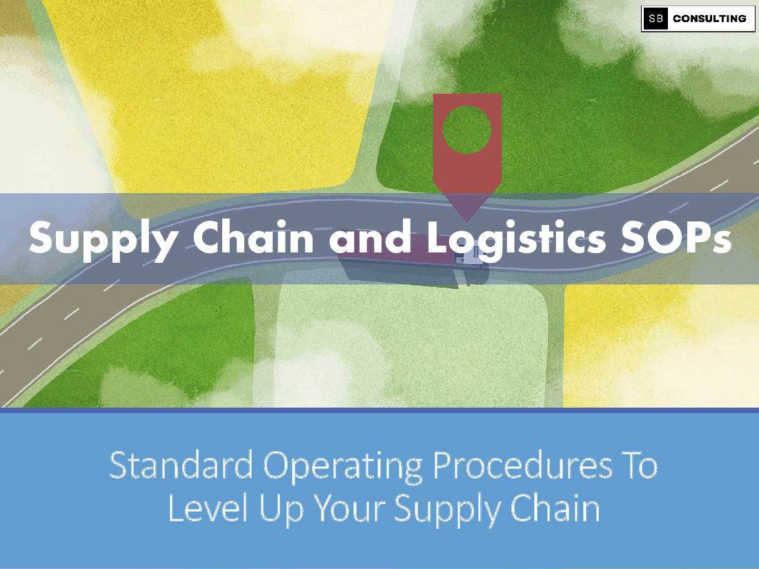 Supply Chain and Logistics SOPs