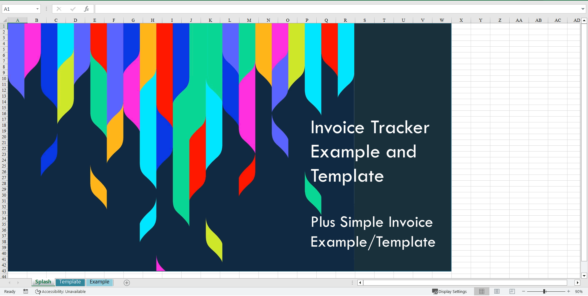 Invoice Tracker – Actual Example and Template plus Invoice