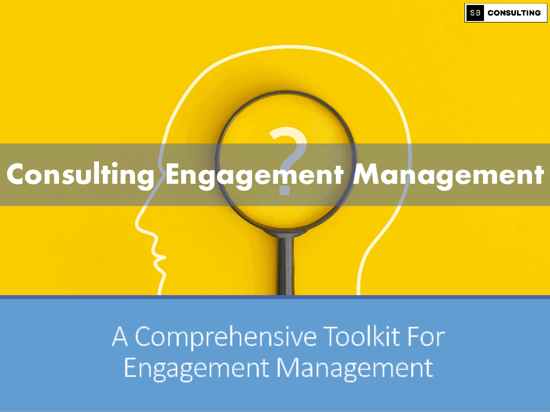 Consulting Engagement Management Toolkit (917-slide PPT PowerPoint presentation (PPTX)) Preview Image