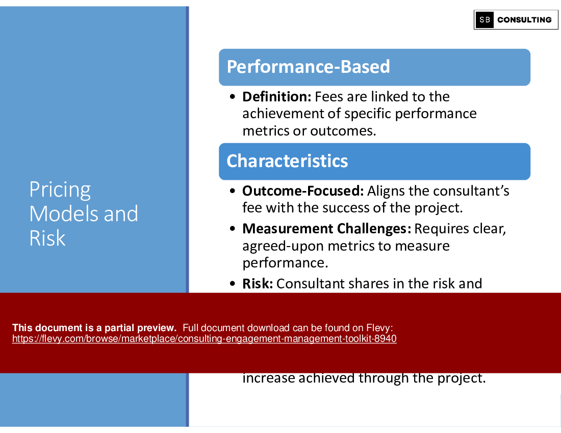 Consulting Engagement Management Toolkit (917-slide PPT PowerPoint presentation (PPTX)) Preview Image