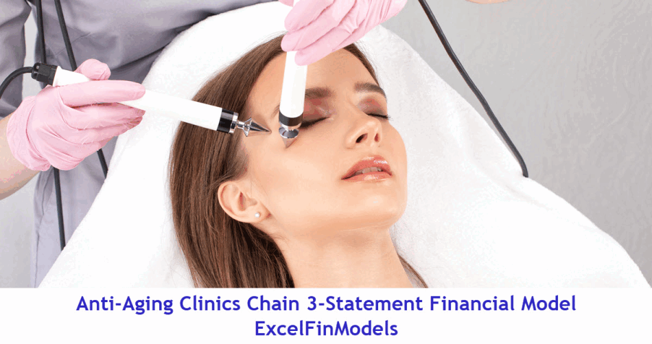 Anti-Aging Clinics Chain Financial Model (Excel template (XLSX)) Preview Image