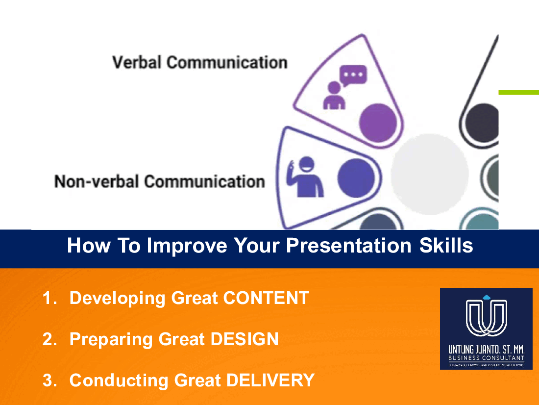 How to Improve Your Presentation Skills (46-slide PPT PowerPoint presentation (PPTX)) Preview Image