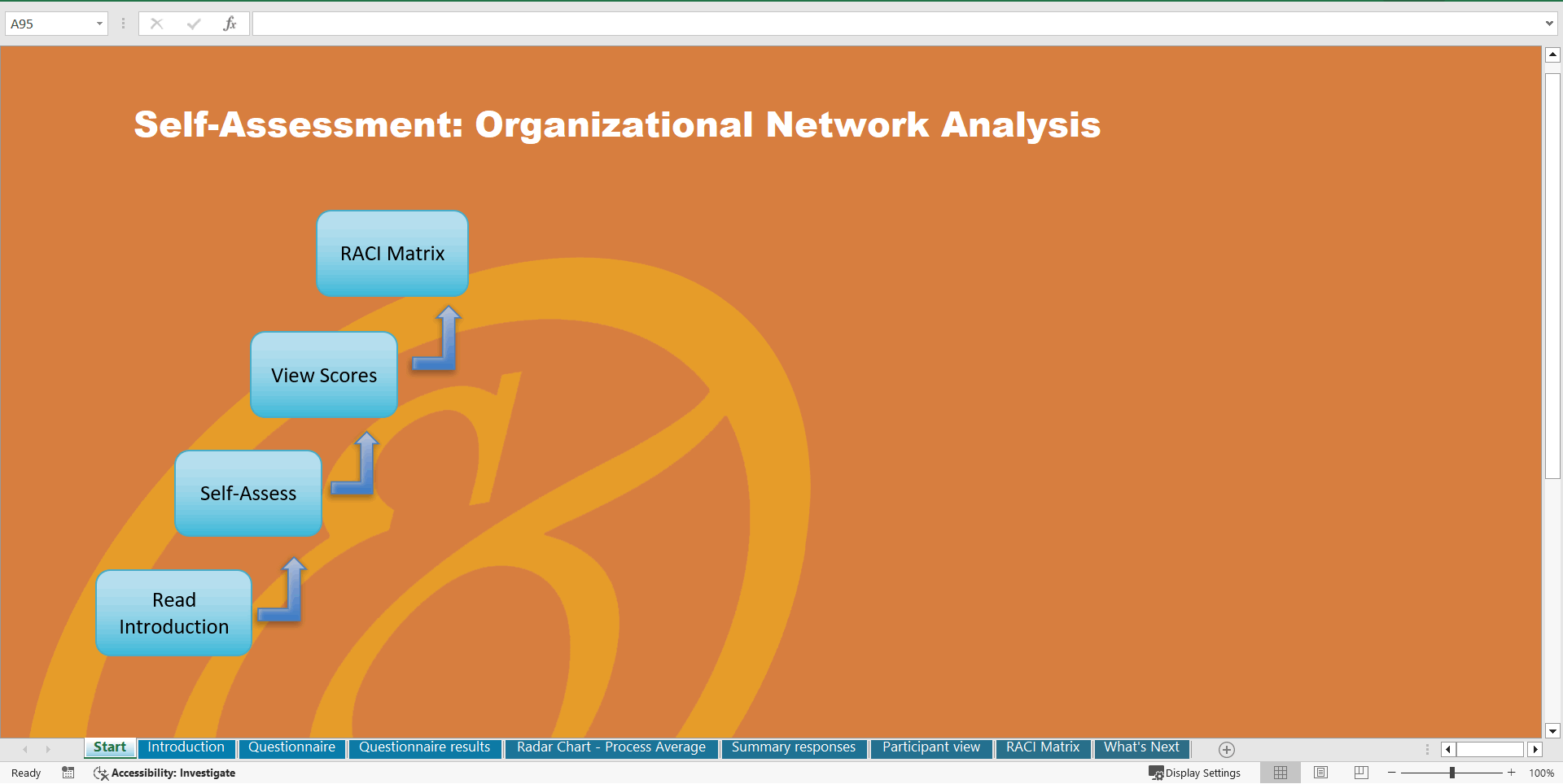 Organizational Network Analysis (ONA) - Implementation Toolkit (Excel template (XLSX)) Preview Image