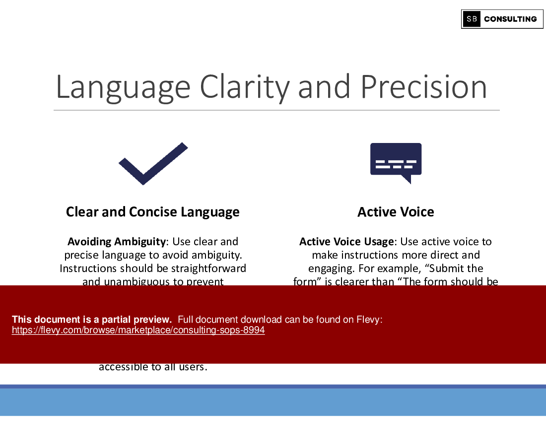 Consulting SOPs (581-slide PPT PowerPoint presentation (PPTX)) Preview Image