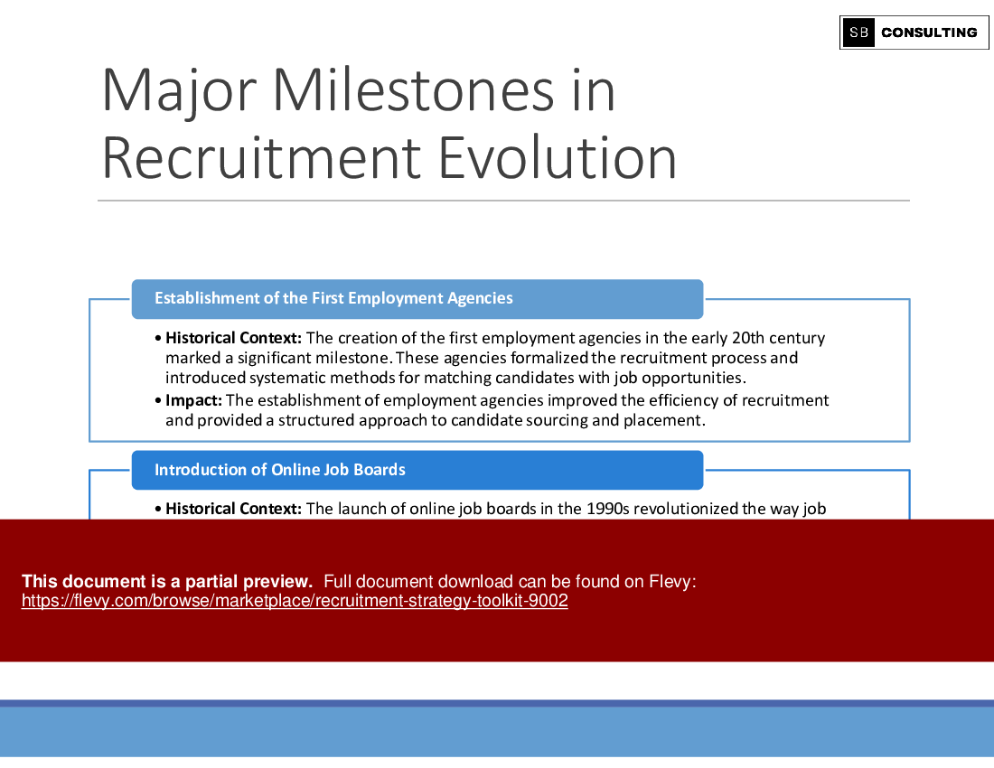 Recruitment Strategy Toolkit (606-slide PPT PowerPoint presentation (PPTX)) Preview Image