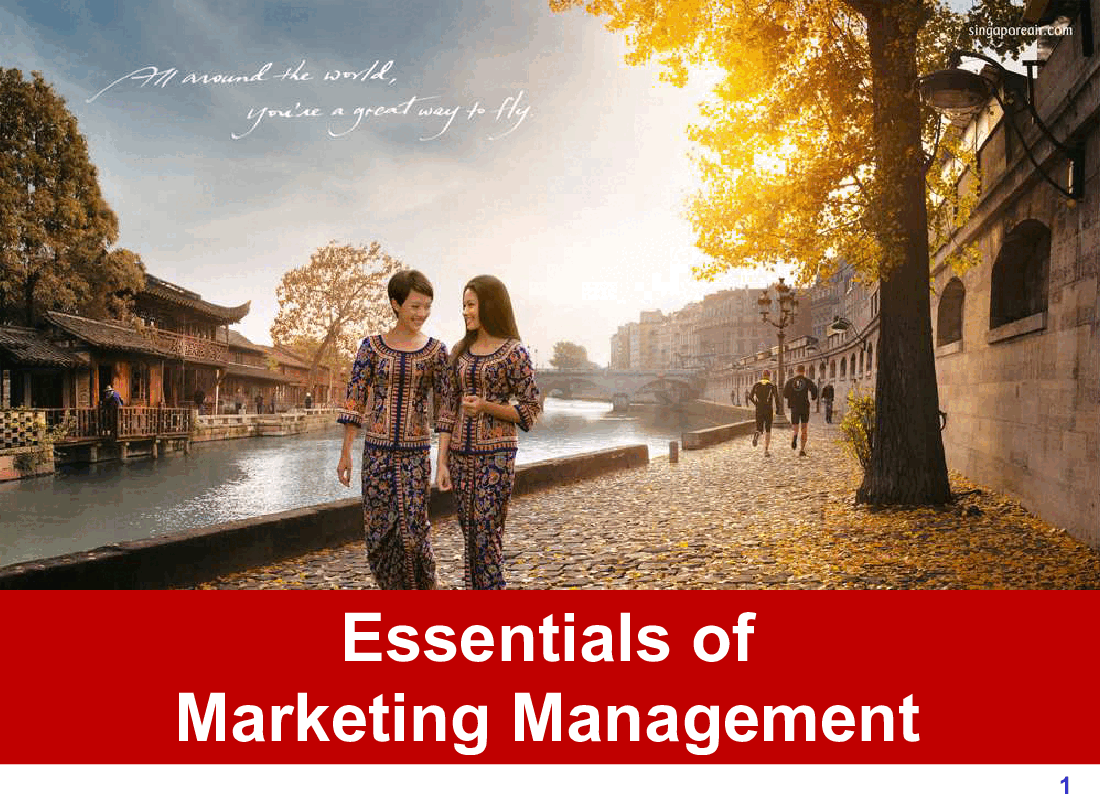 Marketing Management (76-slide PPT PowerPoint presentation (PPTX)) Preview Image