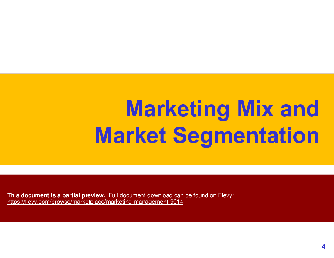 Marketing Management (76-slide PPT PowerPoint presentation (PPTX)) Preview Image