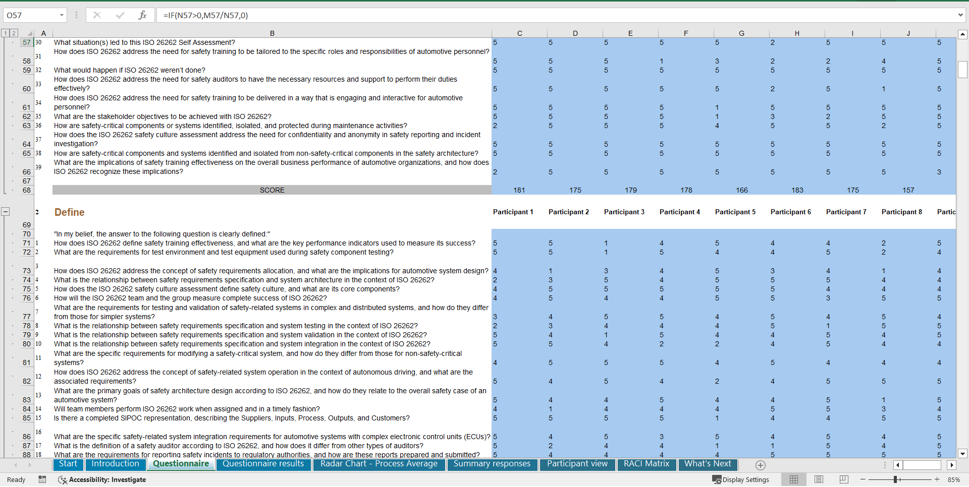 ISO 26262 - Implementation Toolkit (Excel template (XLSX)) Preview Image