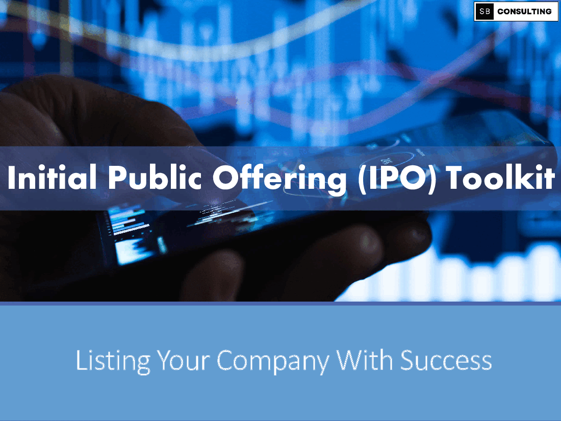 Initial Public Offering (IPO) Toolkit (1004-slide PPT PowerPoint presentation (PPTX)) Preview Image