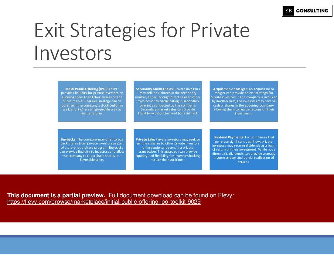 Initial Public Offering (IPO) Toolkit (1004-slide PPT PowerPoint presentation (PPTX)) Preview Image