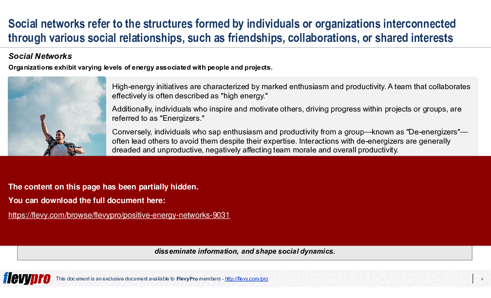 Positive Energy Networks (30-slide PPT PowerPoint presentation (PPTX)) Preview Image