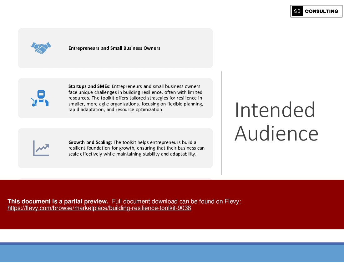 Building Resilience Toolkit (712-slide PPT PowerPoint presentation (PPTX)) Preview Image