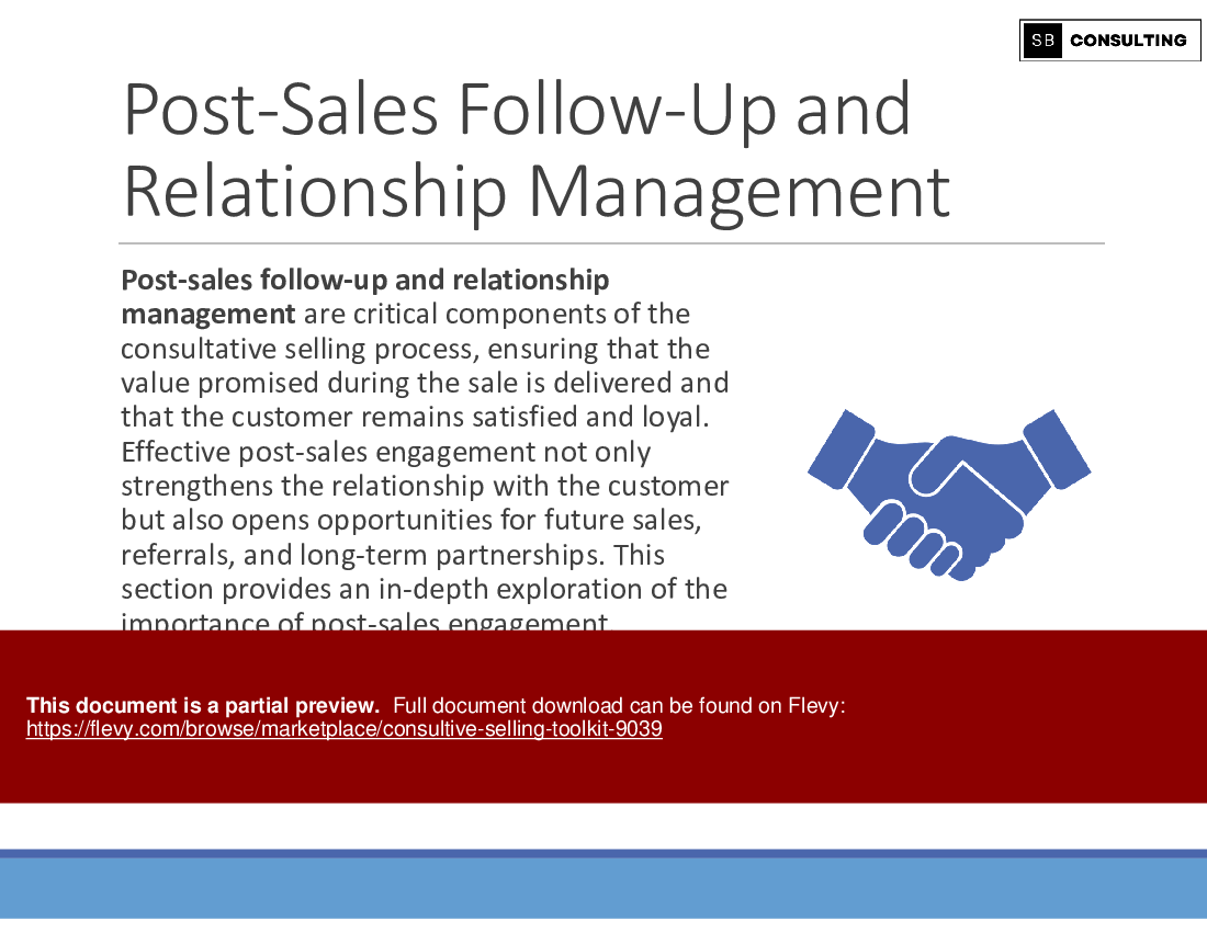 Consultive Selling Toolkit (796-slide PPT PowerPoint presentation (PPTX)) Preview Image