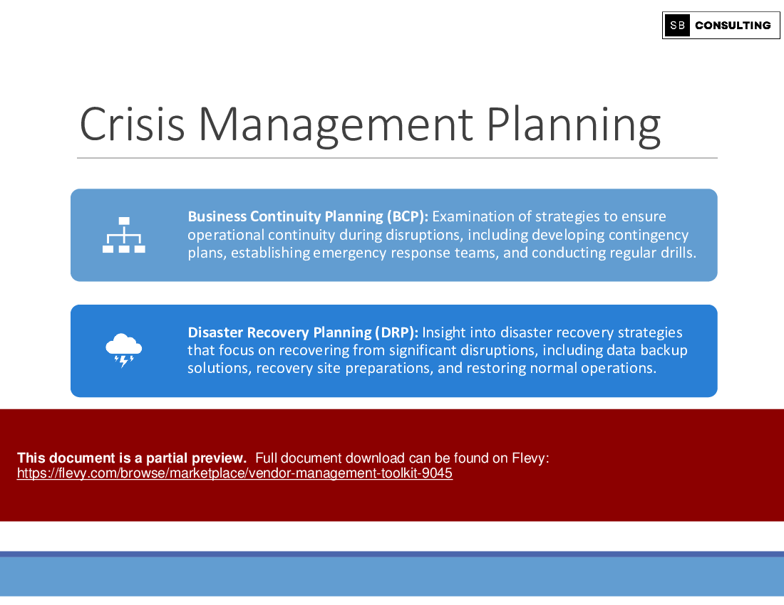 Vendor Management Toolkit (724-slide PPT PowerPoint presentation (PPTX)) Preview Image